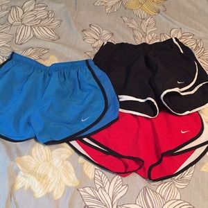 3 Nike Dri Fit Shorts Medium